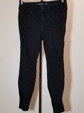 Torrid Jegging Super Soft Jeans Womens Sz 12S Black Street Retro Festival Party‎